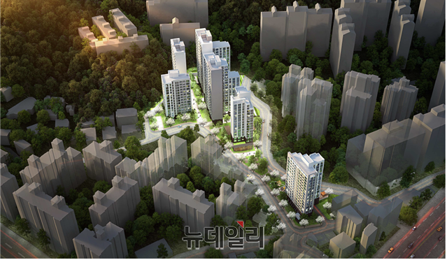 ▲ 마포구 창전동 46-1번지 일대 모아타운 조감도 ⓒ서울시