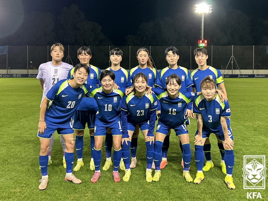 ▲ 한국 여자 축구대표팀이 네덜란드와 친선경기에서 0-5 대패를 당했다.ⓒ대한축구협회 제공