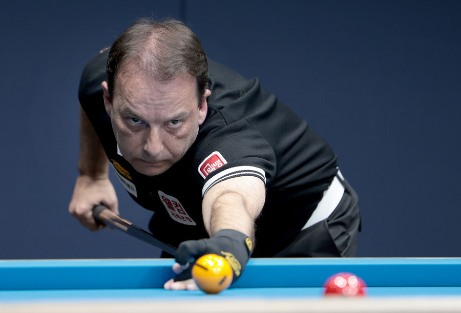 ▲ 2연속 우승에 도전하는 산체스가 마원희를 세트스코어 3-0으로 물리쳤다.ⓒPBA 제공