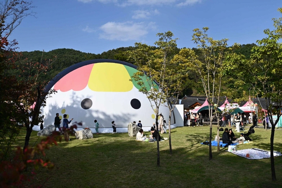 ▲ 김밥축제 현장 전경ⓒ