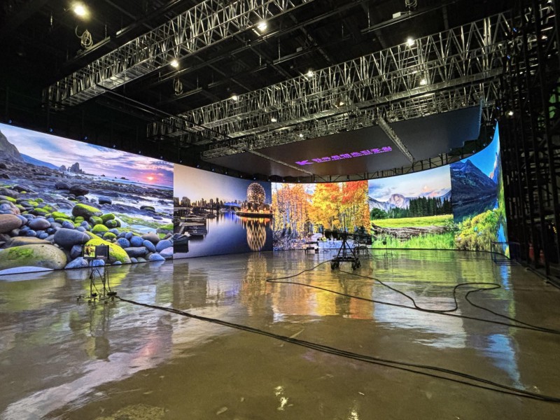 ▲ 버추얼 스튜디오 구축 현장.ⓒ문체부