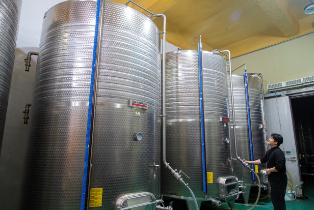 ▲ 경주 APEC 공식 만찬주 ‘안산 그랑꼬또 와이너리’ ⓒ경기관광공사 제공