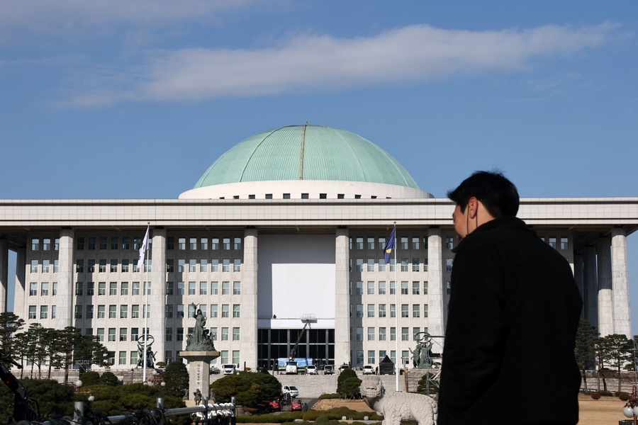 ▲ 12.3 비상계엄 1주년을 맞은 3일 서울 여의도 국회의 모습. ⓒ연합뉴스