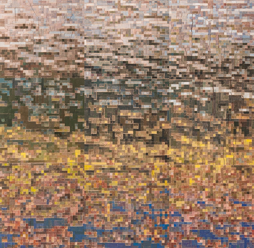 ▲ 서혜경. 공지천. 108x108x2cm. 테라코타. 2025.ⓒ세종대