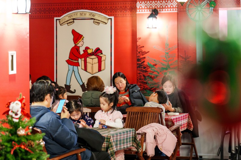 ▲ '노들섬윈터페스타' 현장(테마라운지).ⓒ서울문화재단