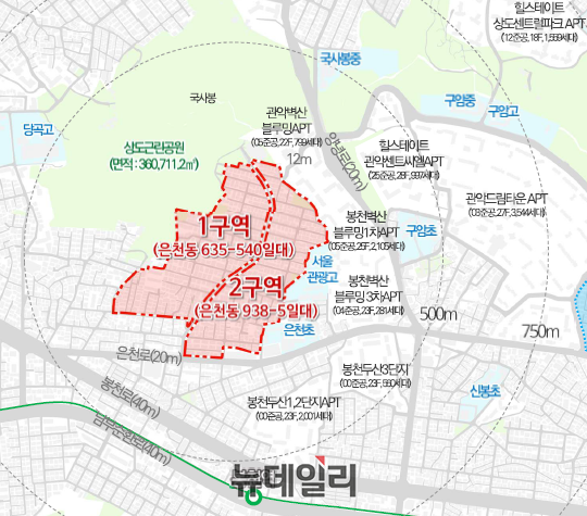 모아타운 5곳 일제히 통과 … 관악·동작·마포·강동에 8600가구 공급