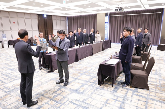 ▲ 공동선언대회 모습. ⓒ삼척시