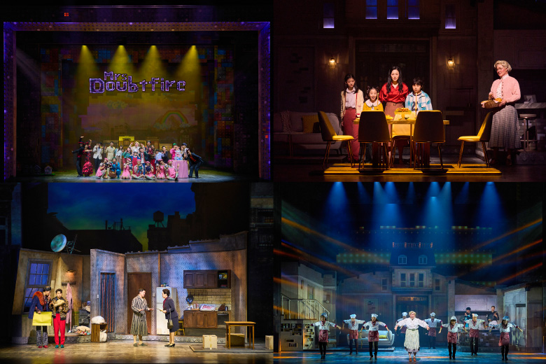 ▲ 뮤지컬 '미세스 다웃파이어' 공연 사진.ⓒ샘컴퍼니·스튜디오선데이