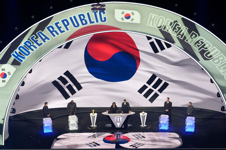 ▲ 한국은 A조에 속해 멕시코, 남아공, 유럽 PO D와 격돌한다. 덴마크, 체코, 아일랜드, 북마케도니아가 후보다.ⓒ연합뉴스 제공