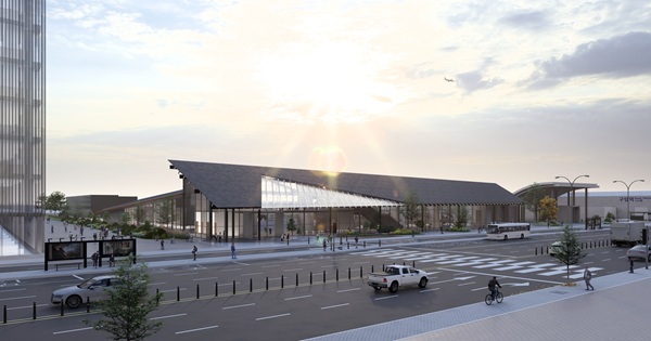 ▲ 유성 복합터미널 조감도.ⓒ대전시