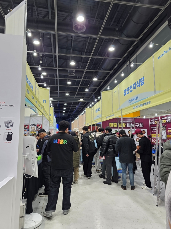 ▲ 8일 서울 서초구 양재동 aT센터에서 열린 ‘배민파트너페스타’에는 약 5000명이 사전 신청하며 뜨거운 인기를 증명했다.ⓒ최신혜 기자