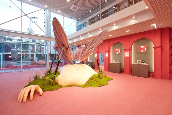 ▲ 에이피알의 성수동 플래그십스토어 '메디큐브 성수' 1층ⓒ에이피알