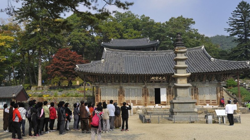 ▲ 공주사가 마곡사를 중심으로 체험형 행사 모습.ⓒ공주시