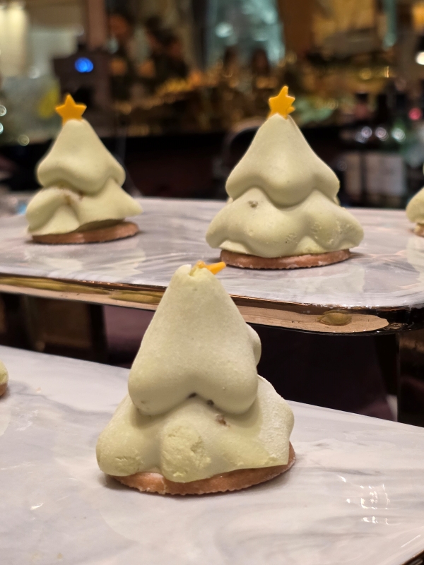 ▲ 트리 모양의 바질무스와 시트러스 쿨리ⓒ최신혜 기자