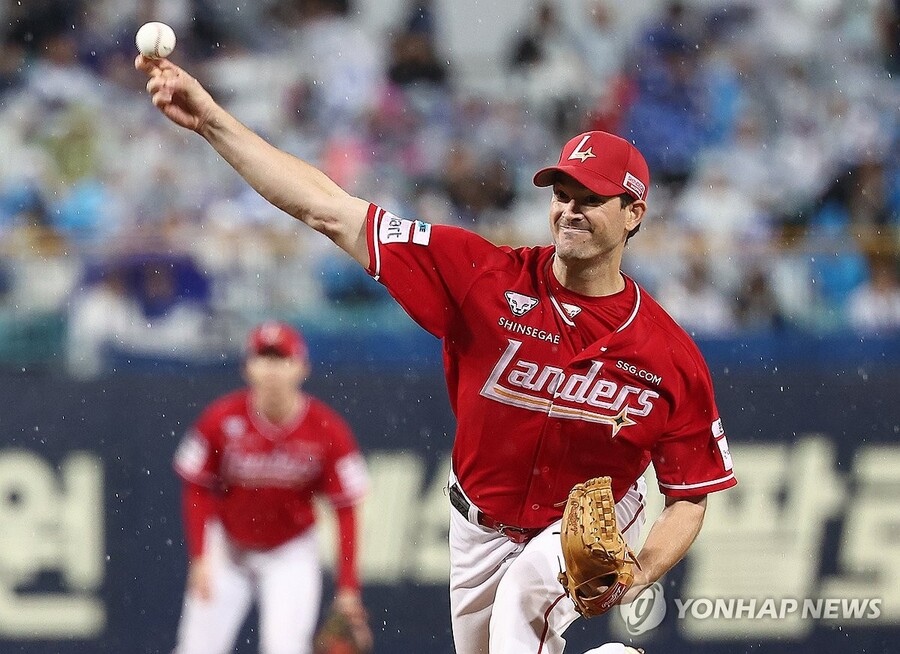 ▲ 2025시즌 SSG에서 활약한 앤더슨이 MLB 디트로이트와 계약했다.ⓒ연합뉴스 제공