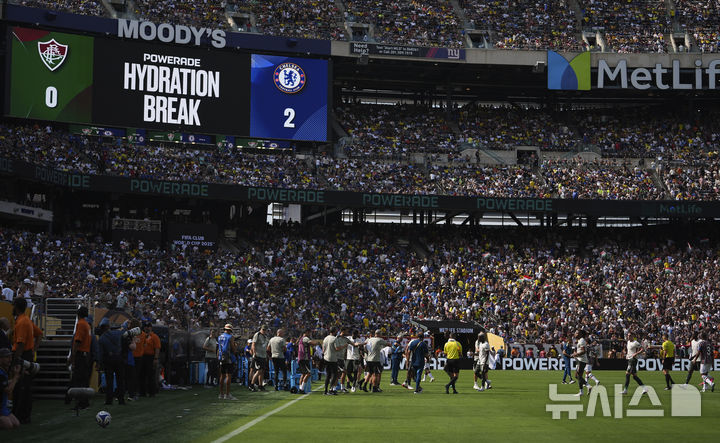 ▲ 북중미 월드컵에서 '수분 공급 휴식(Hydration break)'이 적용된다.ⓒ뉴시스 제공