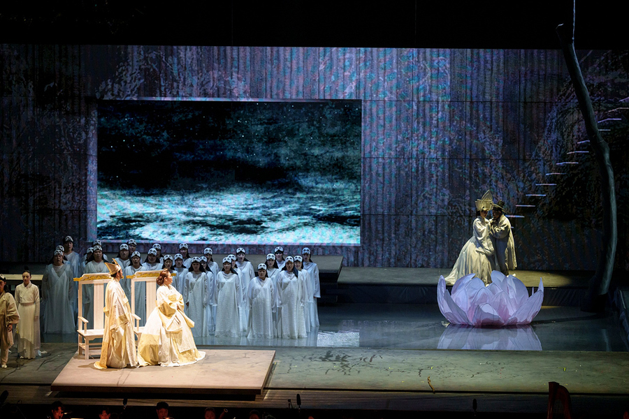 ▲ 대구시는 외교부가 주관하는 ‘2025년도 공공외교 우수사례 공모’에서 에스토니아 사아레마 오페라페스티벌 해외 진출 공연 성과로 ‘우수기관’에 선정됐다.(심청 공연사진).ⓒ대구시