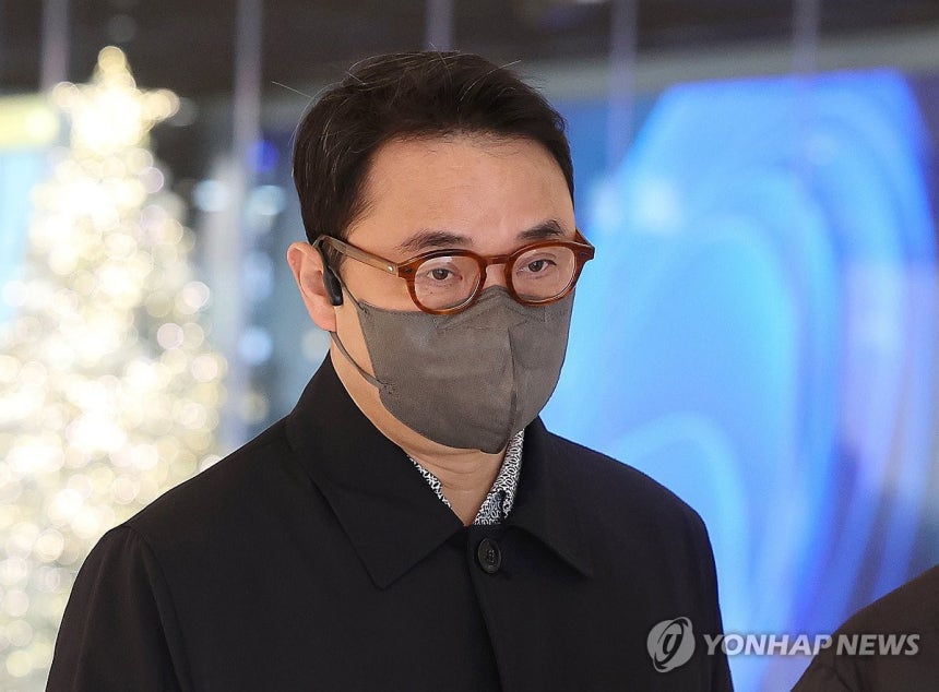 ▲ 특검 출석하는 김진우씨.ⓒ연합뉴스