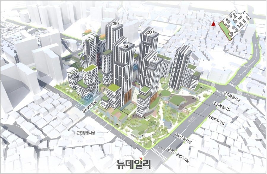 ▲ 대림1구역 재개발 조감도 ⓒ서울시