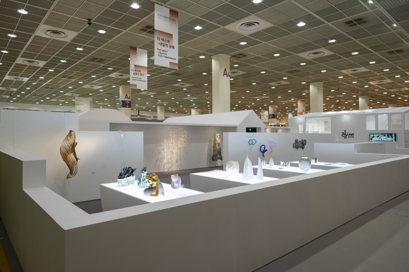 ▲ '2025 공예트렌드페어' 기획관(더 넥스트).ⓒ문체부