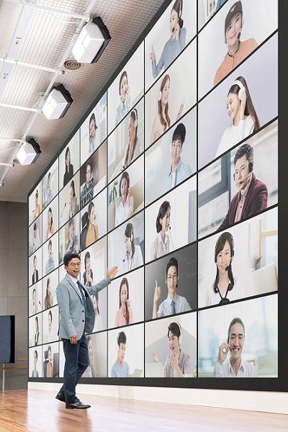 ▲ 스마트강의실 강의 모습.ⓒ서울사이버대