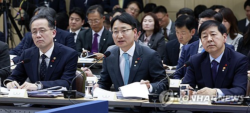 ▲ 임광현 국세청장이 11일 정부세종컨벤션센터에서 열린 대통령 업무보고에서 발언하고 있다. ⓒ연합뉴스