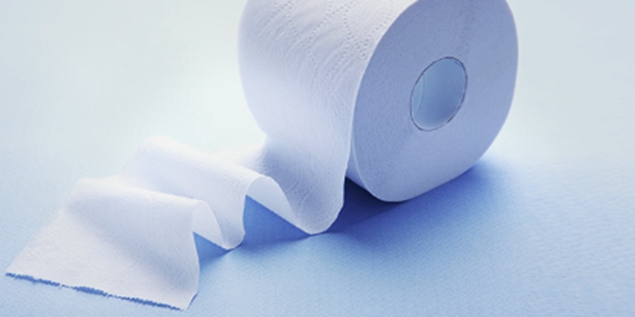 ▲ ㈜한국펄프가 생산하는 제품인 롤티슈.ⓒ㈜한국펄프