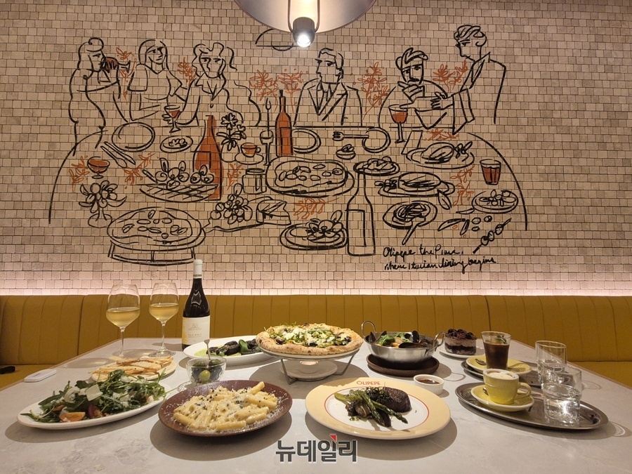 ▲ 올리페페는 '이탈리아 식문화'를 옮겨오는 데 집중했다.ⓒ조현우 기자