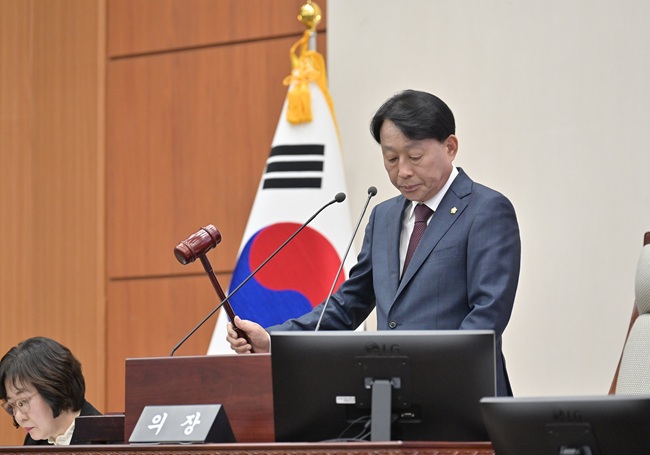 ▲ 최익순 강릉시의회 의장.ⓒ강릉시의회