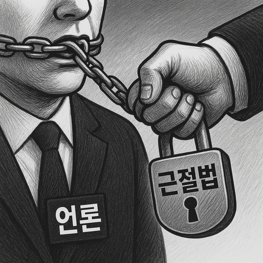 ▲ 대한민국 헌법이 보장하는 언론의 자유, 출판의 자유, 표현의 자유가 하위법으로 위협받는 사태가 오고 있다. ⓒ GPT