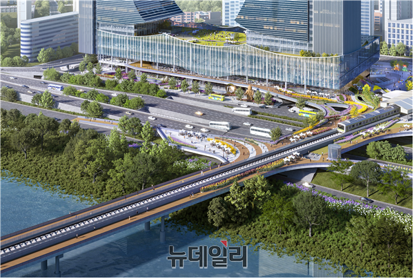 ▲ 동서울터미널 현대화에 따른 주변 교통환경 개선 계획 조감도 ⓒ서울시