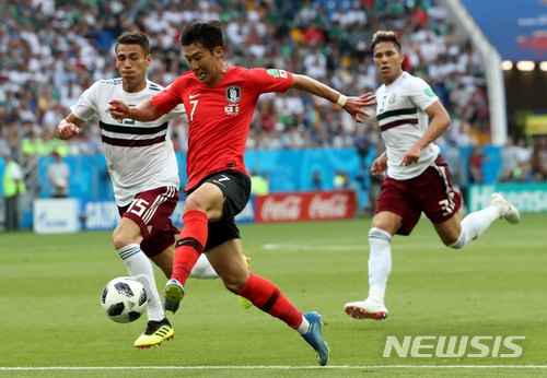 ▲ 홍명보호가 훔 월드컵 조별리그에서 한 번도 패배하지 않은 멕시코 격파에 나선다.ⓒ뉴시스 제공