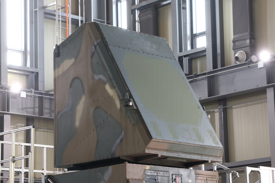 ▲ 천궁2 다기능레이다 모습. ⓒ한화시스템