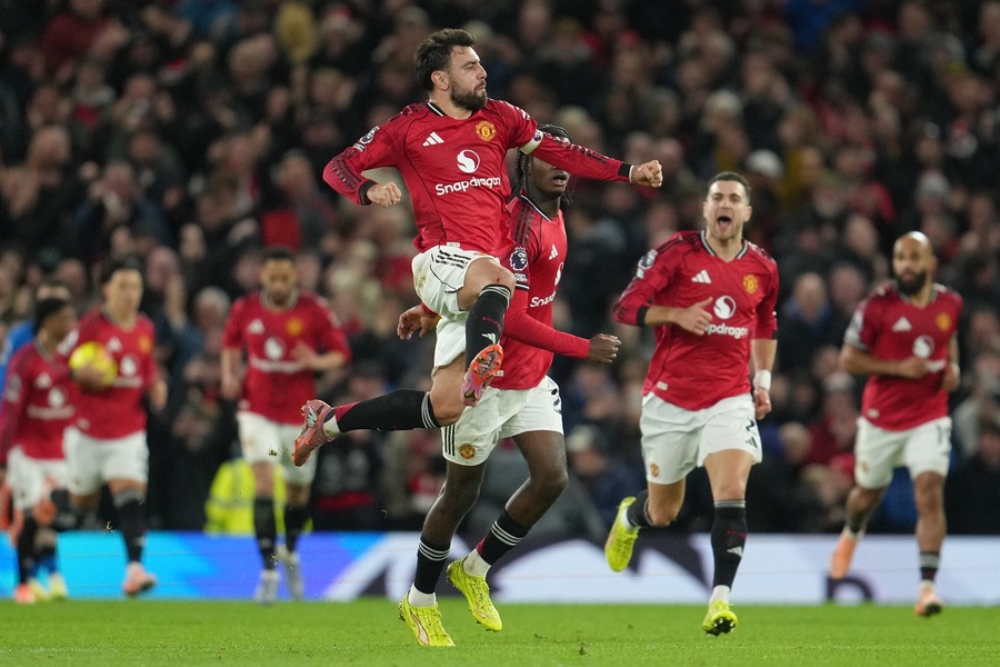 ▲ 맨체스터 유나이티드가 8골을 주고받는 난타전 끝에 본머스와 4-4로 비겼다.ⓒ연합뉴스 제공