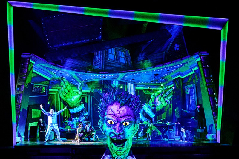 ▲ 뮤지컬 '비틀쥬스' 초연 공연 사진.ⓒCJ ENM