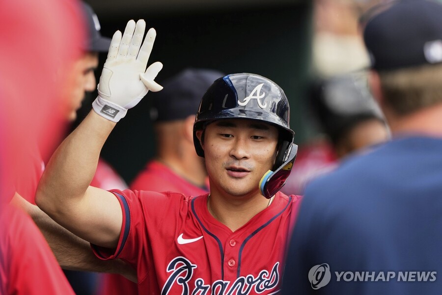 ▲ 김하성이 MLB 애틀랜타에 잔류한다. 계약기간 1년, 총액 2000만 달러다.ⓒ연합뉴스 제공