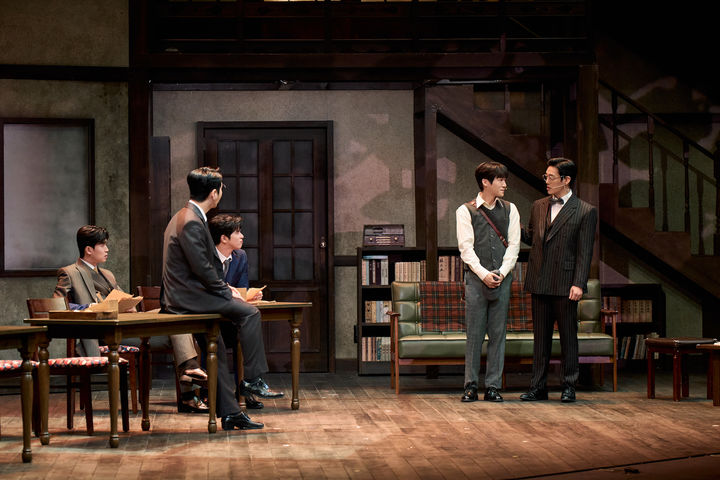 ▲ 뮤지컬 '팬레터' 공연 장면.ⓒ라이브