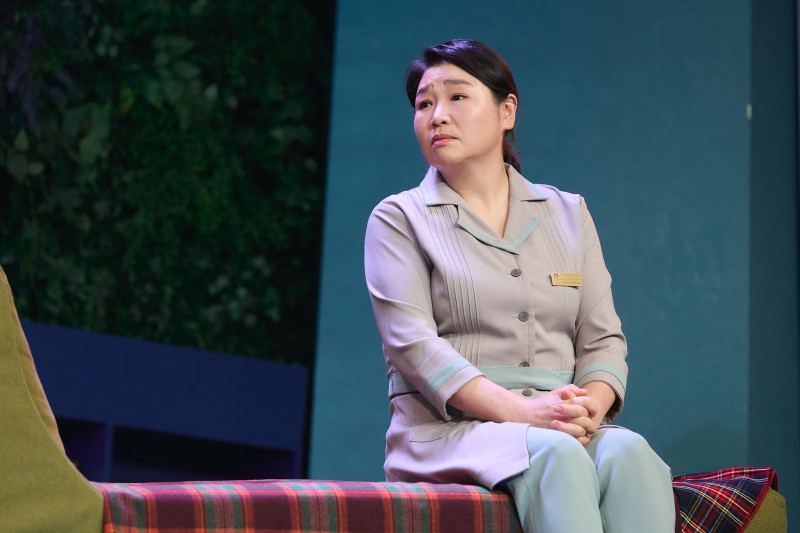 ▲ 연극 '엘리펀트 송' 공연 장면.ⓒ나인스토리