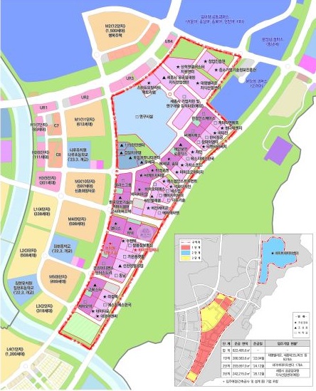 ▲ 세종테크밸리 현황.ⓒ세종시