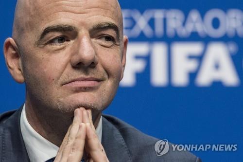▲ 북중미 월드컵 비싼 티켓 논란으로 인판티노 회장과 FIFA는 세계적인 비판을 받고 있다.ⓒ연합뉴스 제공