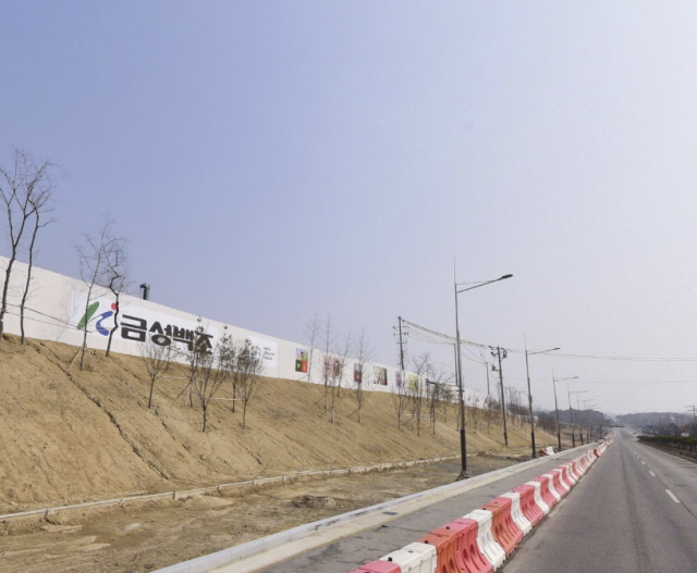 ▲ 중리택지개발지구 전경. ⓒ네이버지도