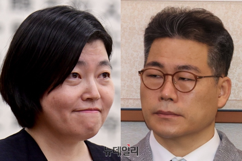 ▲ 임은정 서울동부지검장(왼쪽), 백해룡 경정. ⓒ뉴데일리DB