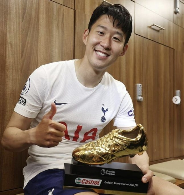 ▲ 손흥민이 EPL 역대 최다 공격포인트 13위에 이름을 올렸다.ⓒ손흥민 SNS