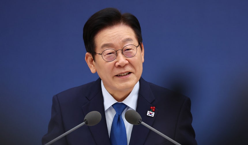 ▲ 이재명 대통령이 17일 정부세종컨벤션센터에서 열린 산업부·지식재산처·중소벤처기업부 업무보고에서 발언하고 있다. ⓒ연합뉴스