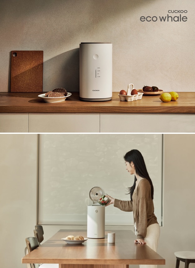 ▲ 쿠쿠 에코웨일 음식물처리기 (위), 미닉스 더 플랜더 맥스(아래) ⓒ쿠쿠, 미닉스
