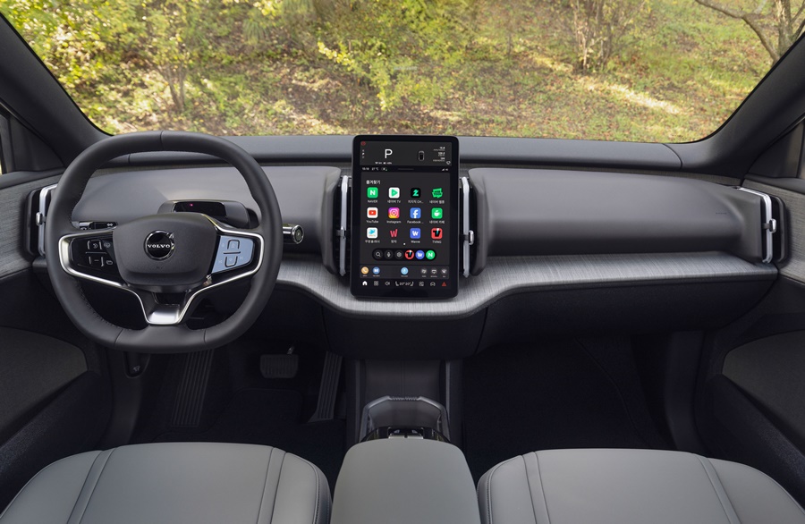 ▲ 볼보자동차 왜건형 크로스오버 'V60 크로스컨트리' 내부ⓒ볼보코리아