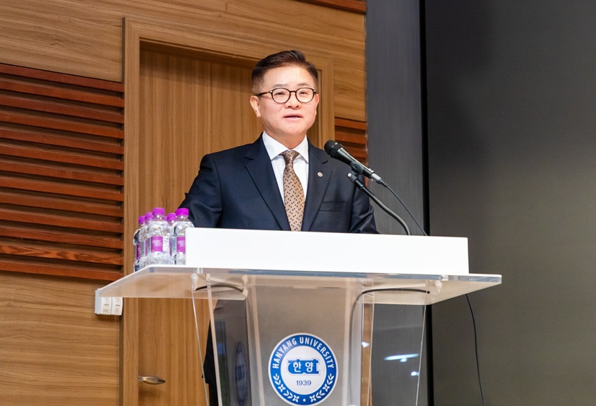 ▲ 이기정 총장.ⓒ한양대