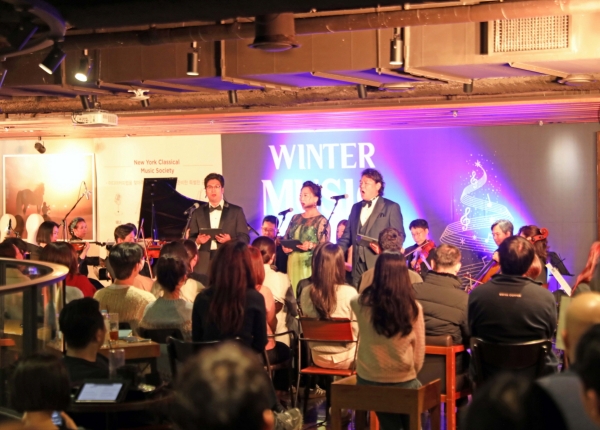 ▲ 이디야커피랩 'Winter_Music_Cafe' 클래식 공연ⓒ이디야