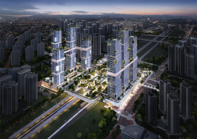 ▲ 평택지제역 미래형 복합환승센터 조감도ⓒ평택시 제공