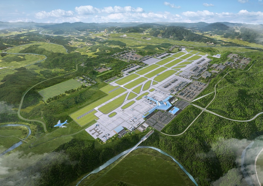 ▲ 대구경북신공항 조감도.ⓒ경북도